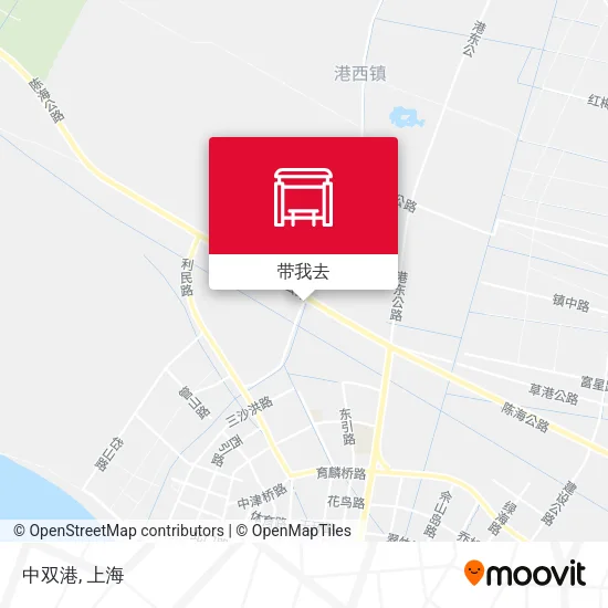 中双港地图