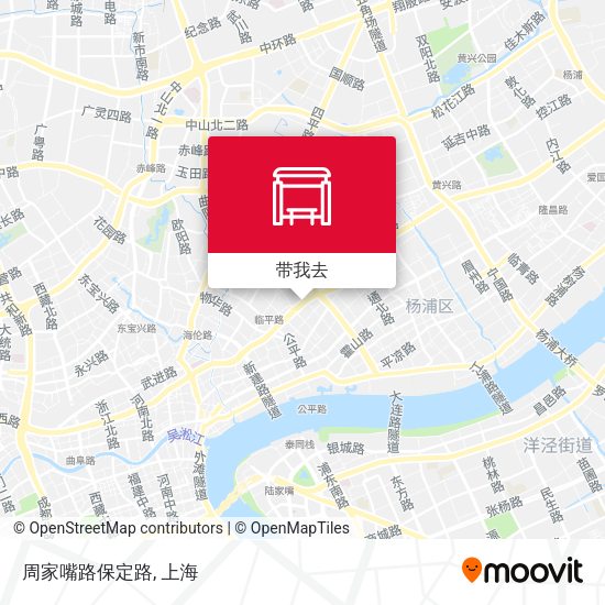 周家嘴路保定路地图