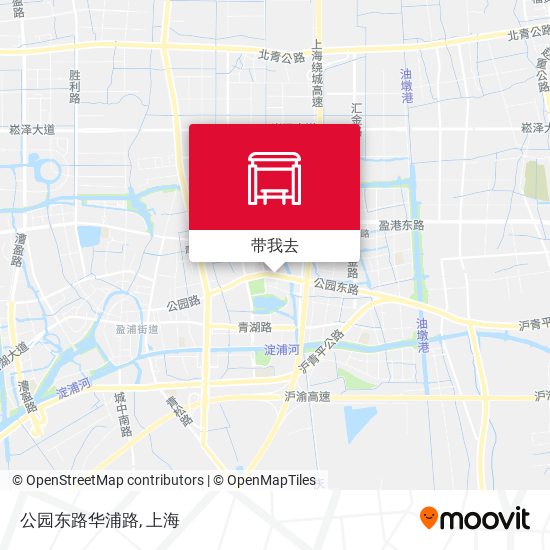 公园东路华浦路地图