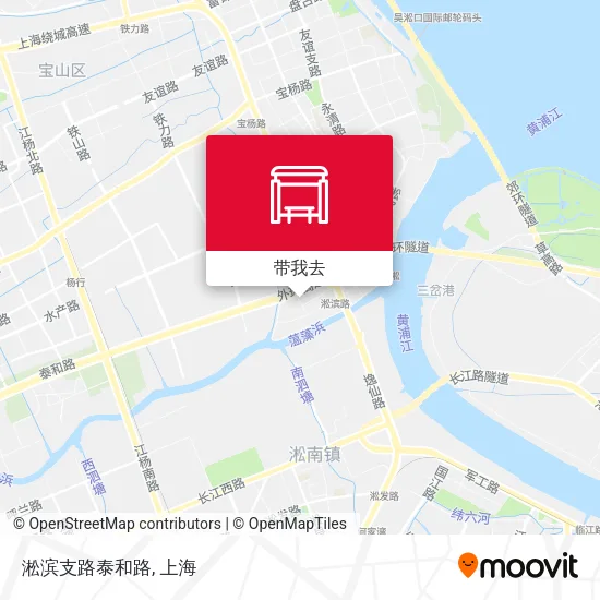 淞滨支路泰和路地图