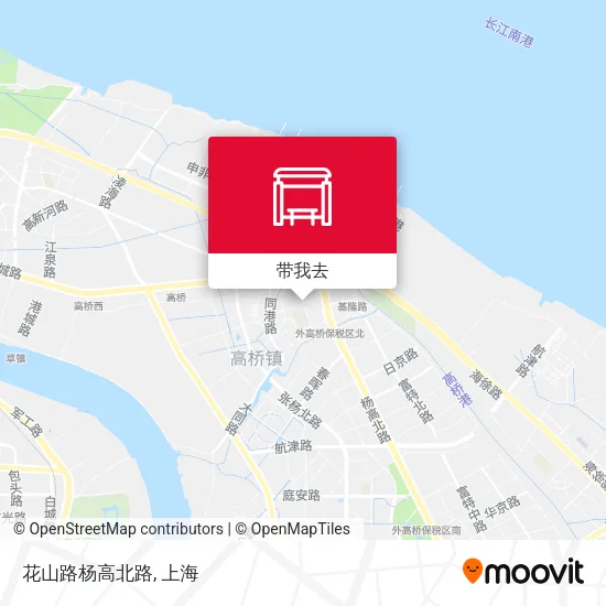 花山路杨高北路地图