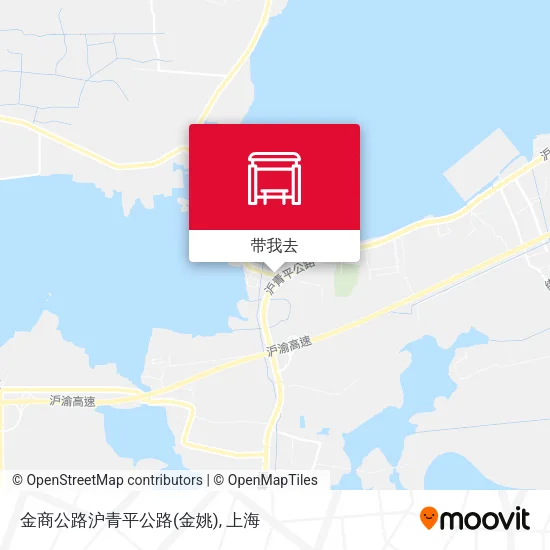 金商公路沪青平公路(金姚)地图