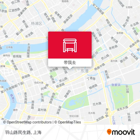 羽山路民生路地图
