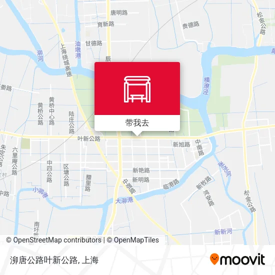 泖唐公路叶新公路地图