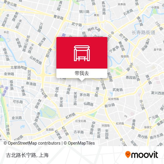 古北路长宁路地图