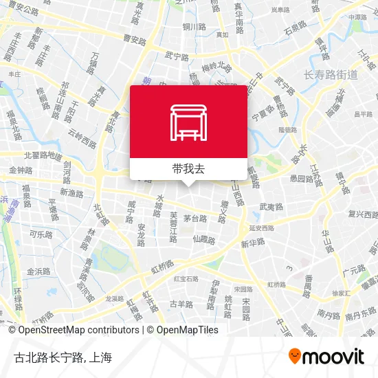 古北路长宁路地图