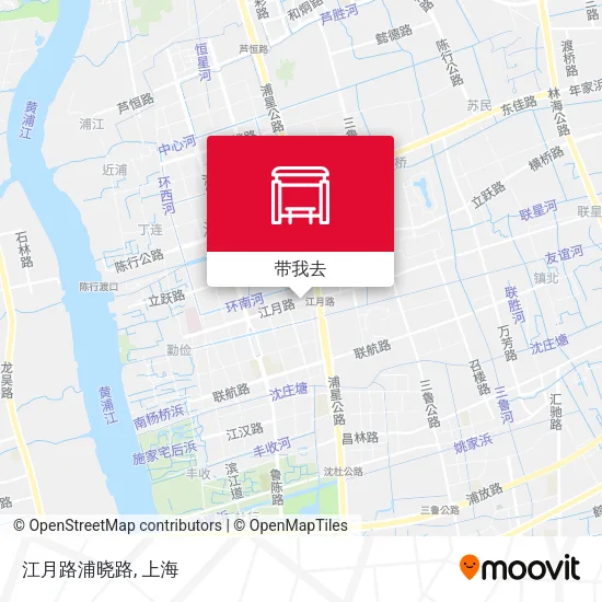 江月路浦晓路地图