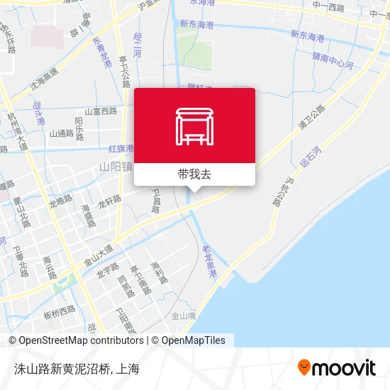 洙山路新黄泥沼桥地图