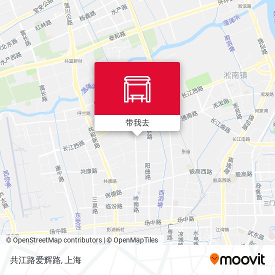 共江路爱辉路地图