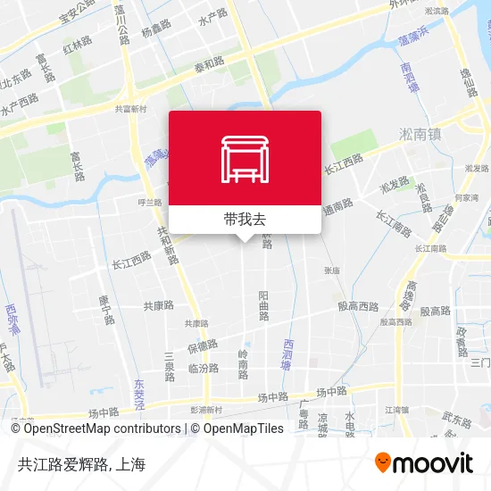共江路爱辉路地图