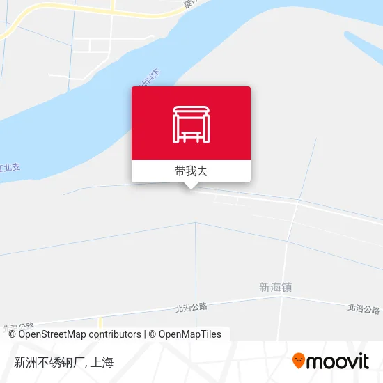 新洲不锈钢厂地图
