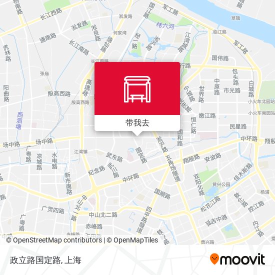 政立路国定路地图