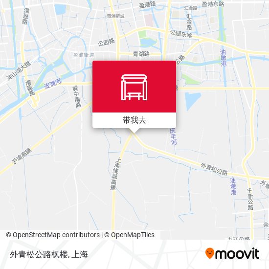 外青松公路枫楼地图