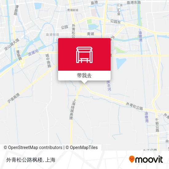 外青松公路枫楼地图