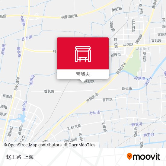 赵王路地图