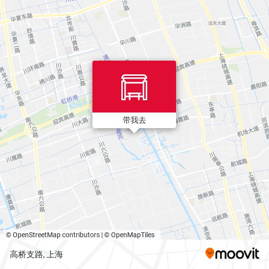 高桥支路地图