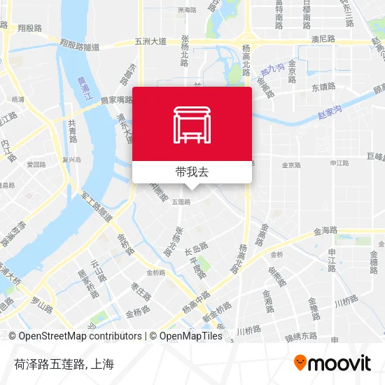 荷泽路五莲路地图
