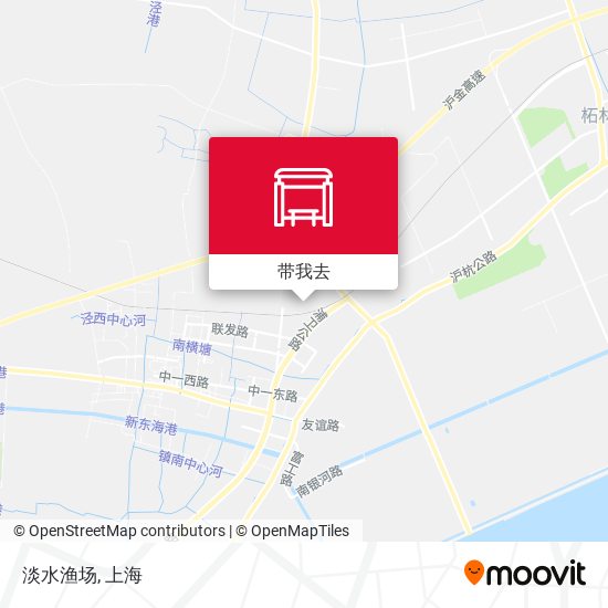 淡水渔场地图