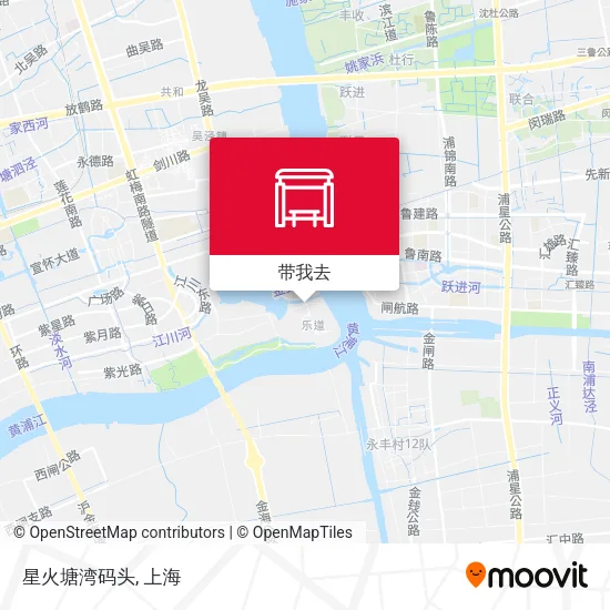 星火塘湾码头地图