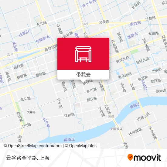景谷路金平路地图