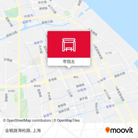 金晓路海松路地图