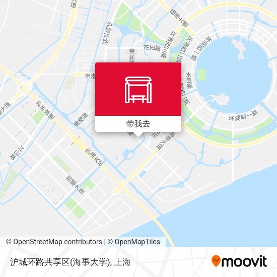 沪城环路共享区(海事大学)地图