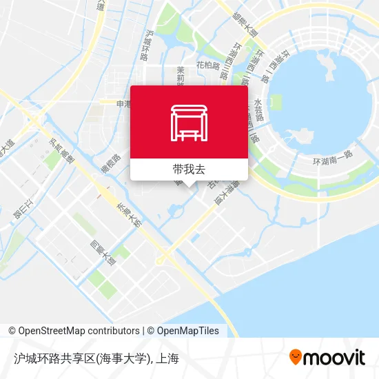 沪城环路共享区(海事大学)地图