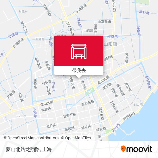 蒙山北路龙翔路地图