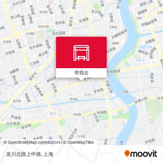 龙川北路上中路地图
