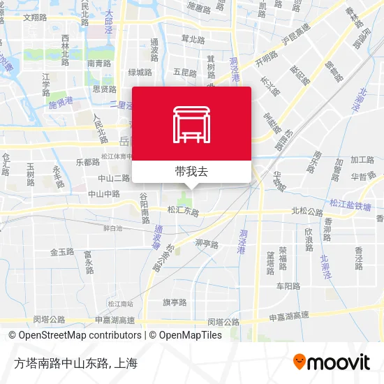 方塔南路中山东路地图