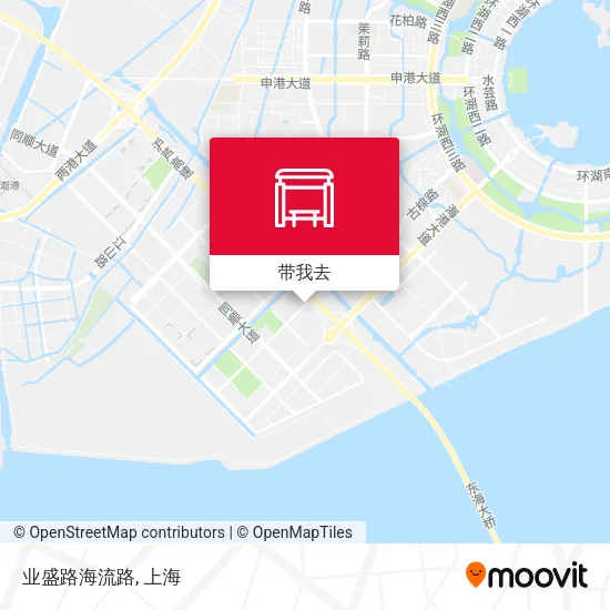 业盛路海流路地图