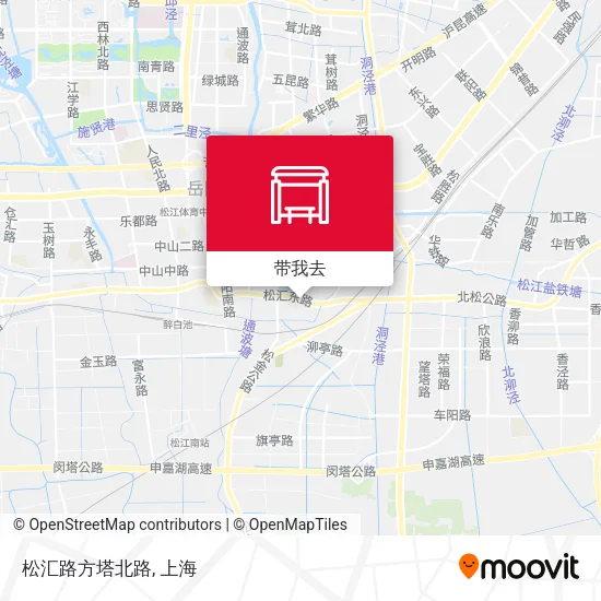 松汇路方塔北路地图