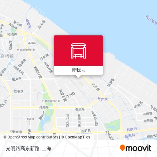 光明路高东新路地图