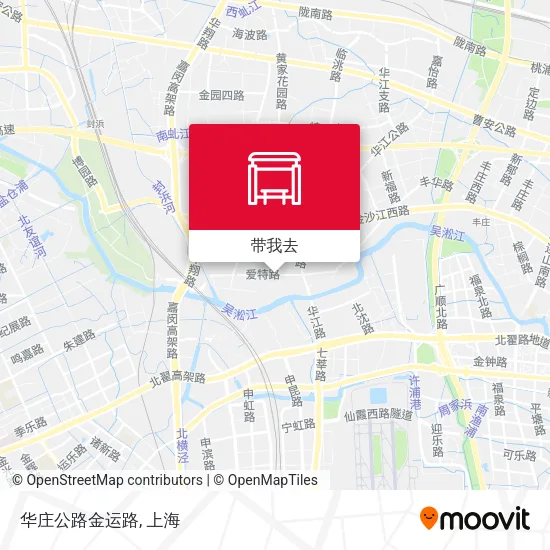 华庄公路金运路地图