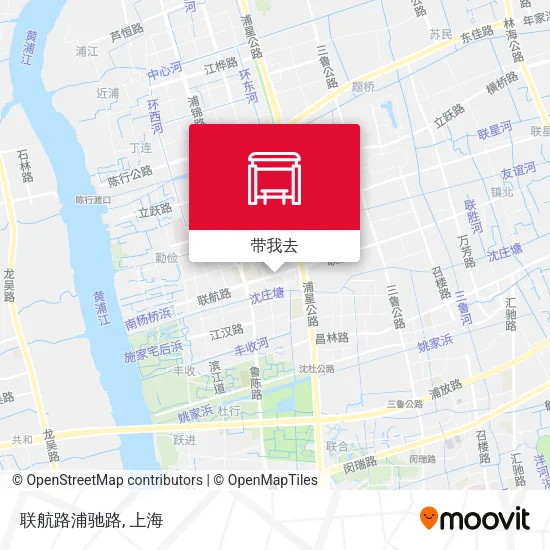 联航路浦驰路地图