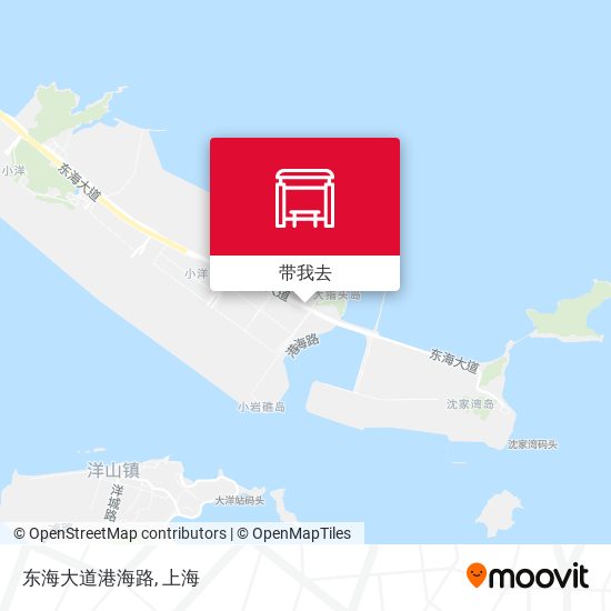 东海大道港海路地图