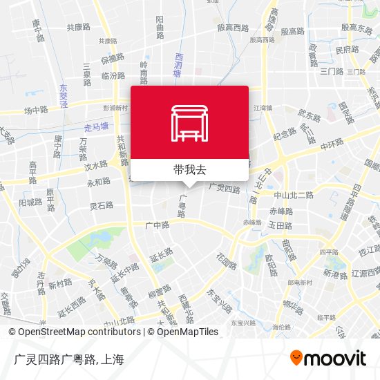 广灵四路广粤路地图