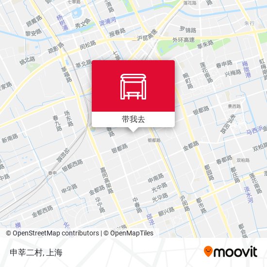 申莘二村地图
