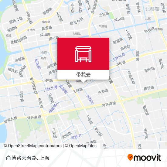 尚博路云台路地图