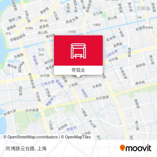 尚博路云台路地图