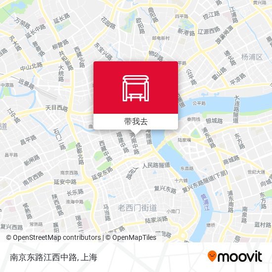 南京东路江西中路地图