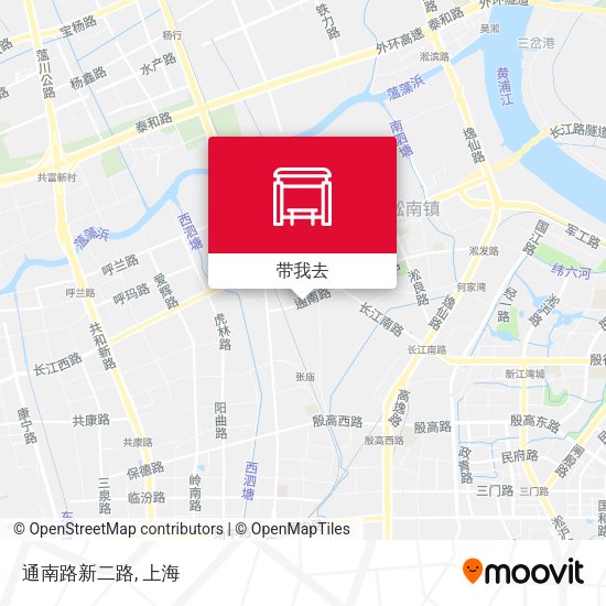 通南路新二路地图
