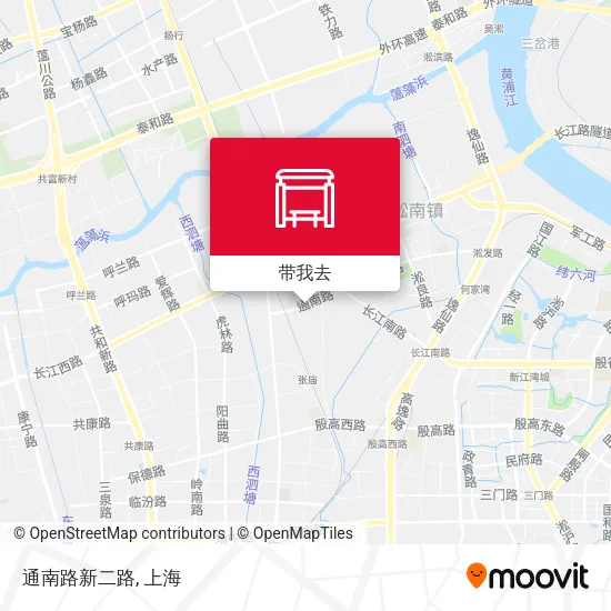 通南路新二路地图