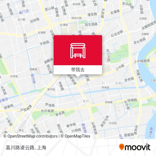 嘉川路凌云路地图