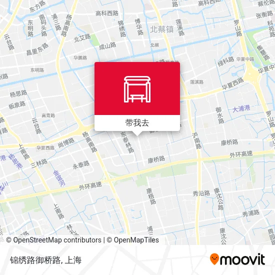 锦绣路御桥路地图