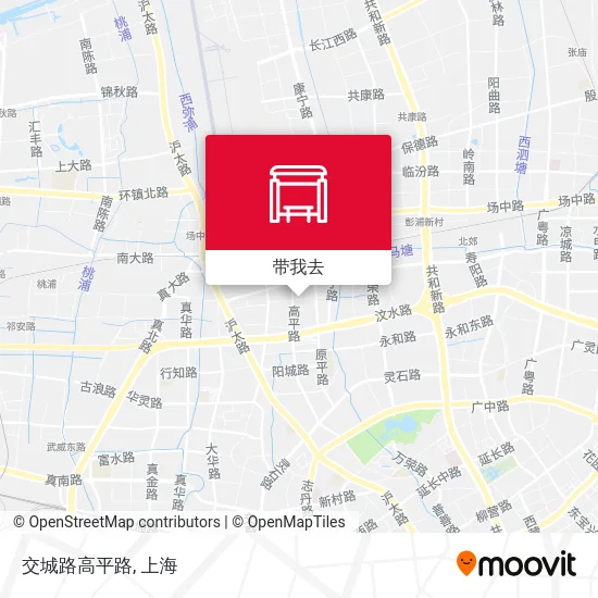 交城路高平路地图