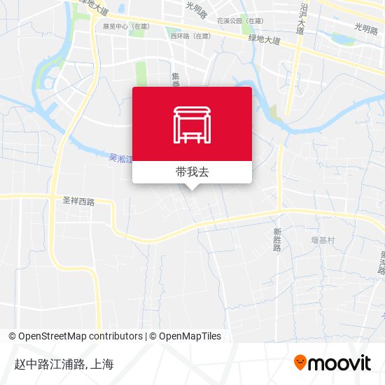 赵中路江浦路地图