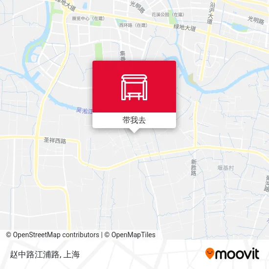 赵中路江浦路地图