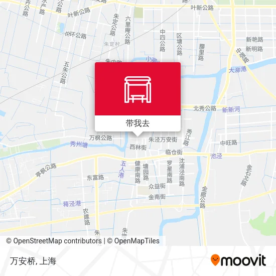 万安桥地图