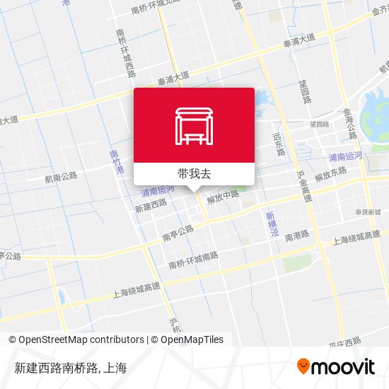 新建西路南桥路地图